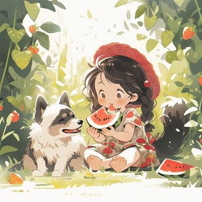 娱乐圈吃瓜动漫图片